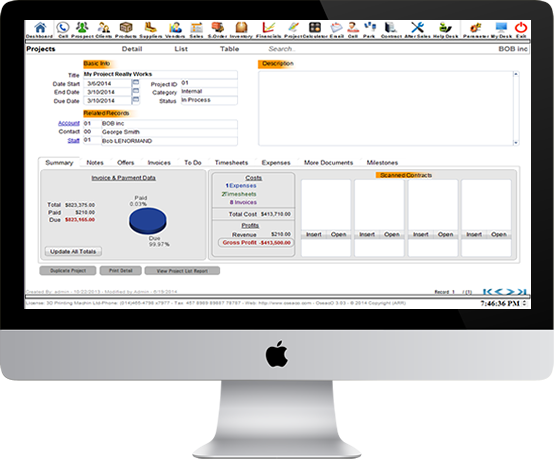 Project Management Software Archives - OSeaco Filemaker Developer