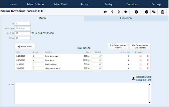 food recipe apps Food Recipe Management Software