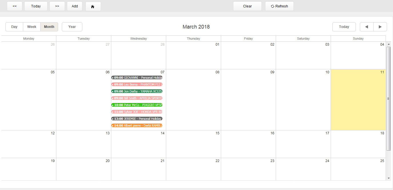 Filemaker Calendar Integration Filemaker Gantt
