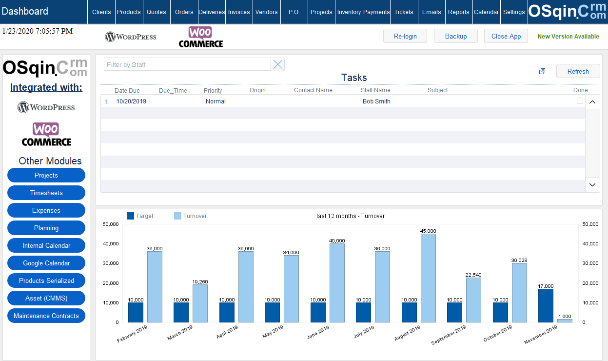 Filemaker Crm