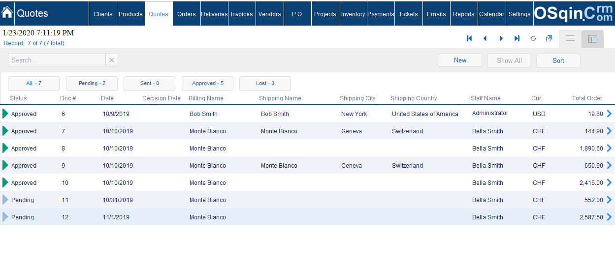 Crm Application Crm Application