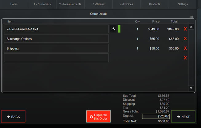 Custom tailoring Suit Filemaker developpeur France