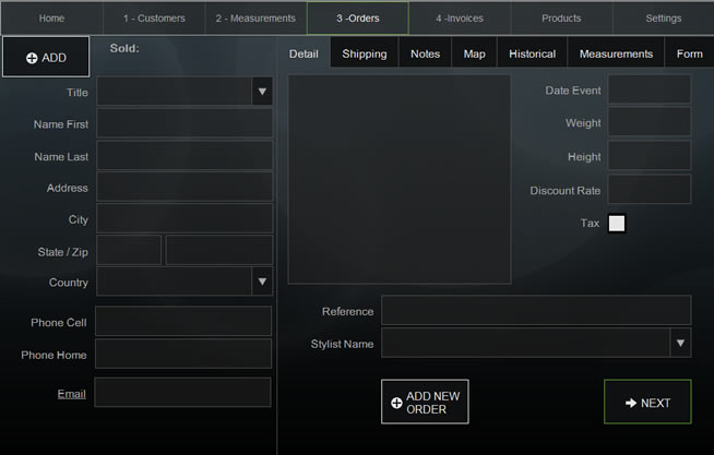 Custom tailoring Suit Filemaker developpeur France