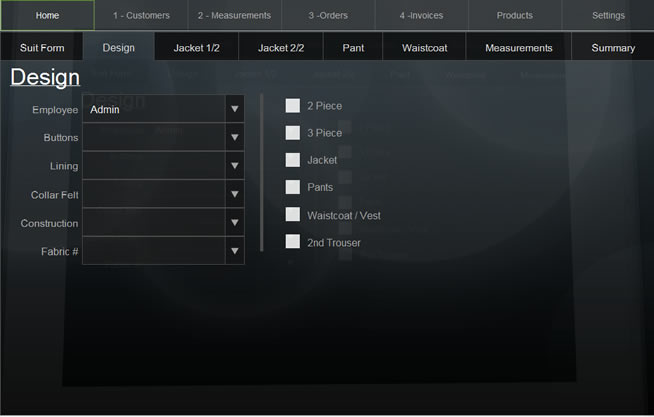 Custom tailoring Shirt Filemaker developpeur France