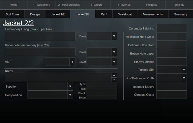 Custom tailoring software Filemaker developpeur Belgique