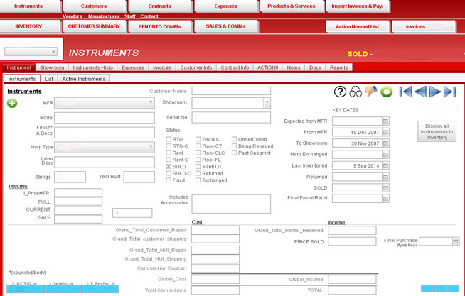 filemaker rental management Filemaker Rental app