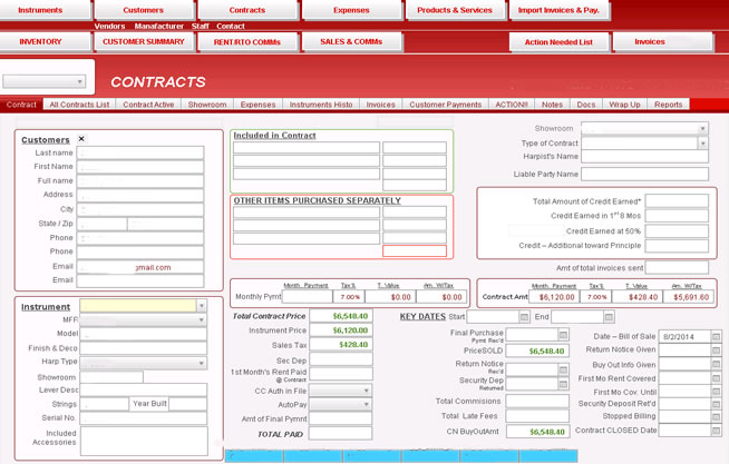 Filemaker Equipment Rental Database Filemaker Equipment Rental Database